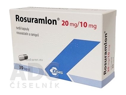 ROSURAMLON 20/10MG CPS DUR 30 *NE*