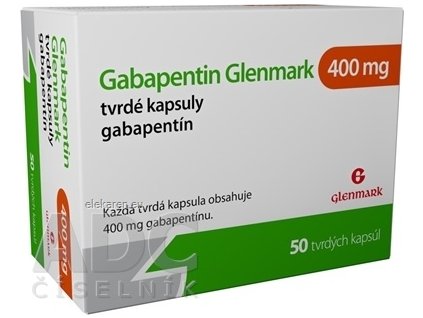 Gabapentin Glenmark 400 mg - 1x50 ks