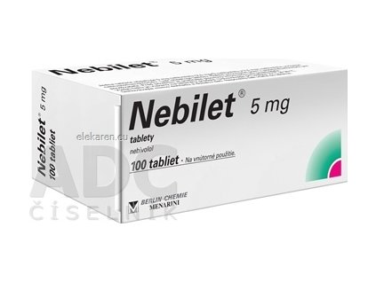 NEBILET 5MG TBL 100X5MG