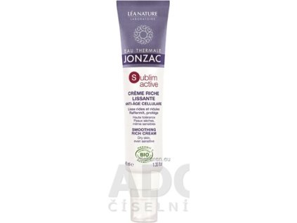 JONZAC Sublimactive VÝŽIVNÝ KRÉM BIO - 1x40 ml