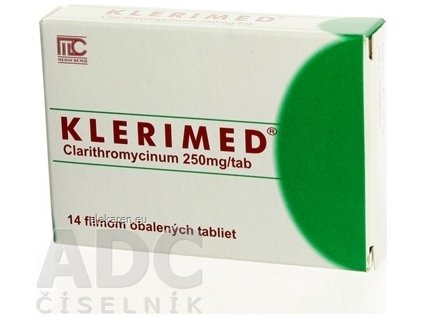 KLERIMED 250MG TBL FLM 14X250MG