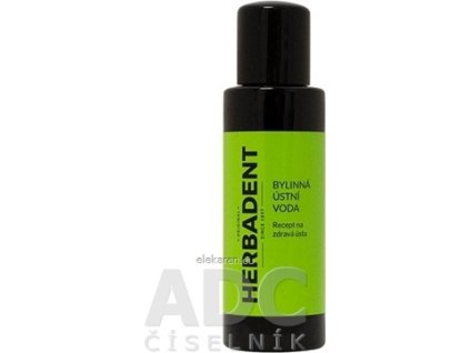 HERBADENT Original Bylinná ÚSTNA VODA - 1x100 ml