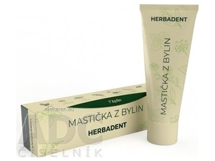 HERBADENT Mastička z bylin - 1x25 g