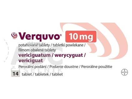 Verquvo 10 mg - 1x14 ks