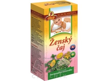 AGROKARPATY ŽENSKÝ čaj - bylinný čaj, čistý prírodný produkt, 20x2 g (40 g)