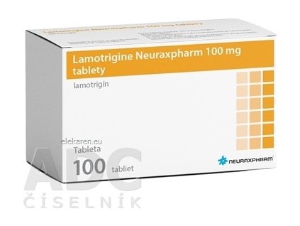 Lamotrigine Neuraxpharm 100 mg - 1x100 ks