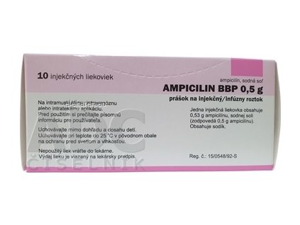 AMPICILIN BBP 0,5 g - 1x10 lag