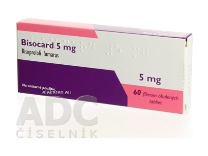 BISOCARD 5MG TBL FLM 60X5MG