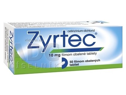 ZYRTEC - 1x50 ks