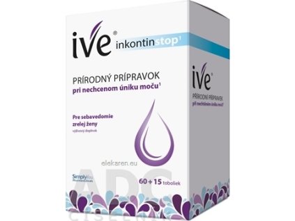 IVE INKONTIN STOP - cps 60+15 zadarmo (75 ks)