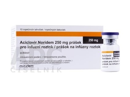 Aciclovir Noridem 250 mg - 1x10 lag