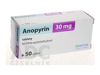 Anopyrin 30 mg - 1x50 ks