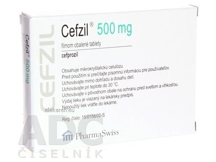 CEFZIL 500 mg - 1x10 ks