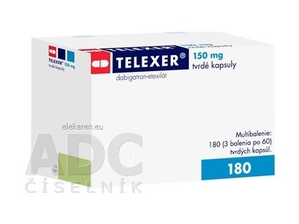 TELEXER 150 mg - cps dur (blis.Al/Al-multibal.) 3x60 ks (180 ks)
