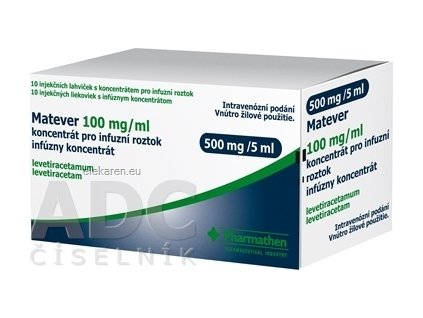 MATEVER 100MG/ML CON INF 10X5ML