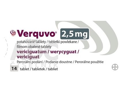Verquvo 2,5 mg - 1x14 ks