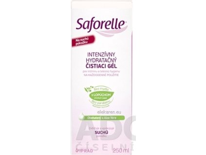 Saforelle INTENZÍVNY HYDRATAČNÝ ČISTIACI GÉL - 1x250 ml