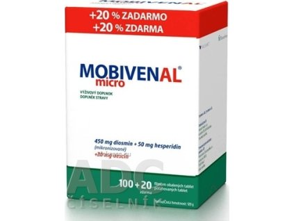 MOBIVENAL micro - tbl flm 100+20 zadarmo (120 ks)