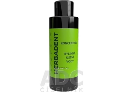 HERBADENT Original Koncentrát Bylinná ÚSTNA VODA - 1x100 ml