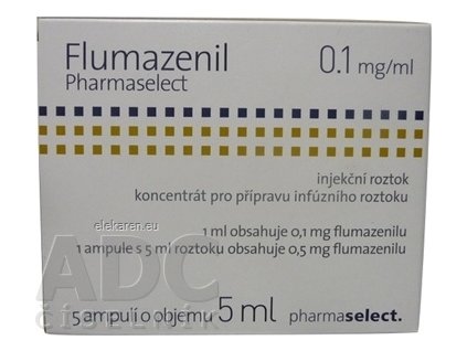 Flumazenil Pharmaselect 0,1 mg/ml - 5x5 ml