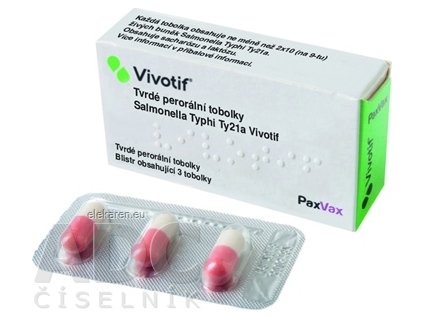 Vivotif - 1x3 ks