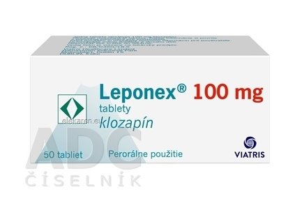 Leponex 100 mg - 1x50 ks