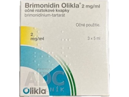 BRIMONIDIN OLIKLA 2MG/ML INT OPO3X5
