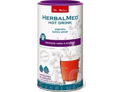 HERBALMED HOT DRINK (mat. dúška, lipa, eukalyptus) - 1x180 g
