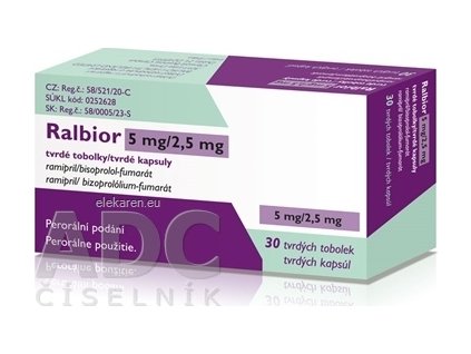 RALBIOR 5/2,5MG CPS DUR (BL.) 30