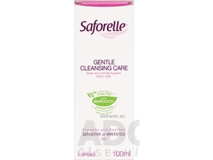 SAFORELLE jemný gél na intímnu hygienu - 1x100 ml