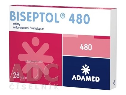 BISEPTOL 400 mg/80 mg - 1x28 ks