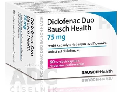 Diclofenac Duo Bausch Health 75 mg - 1x60 ks