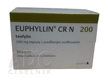 EUPHYLLIN CR N 200 CPS PLG 50X200MG