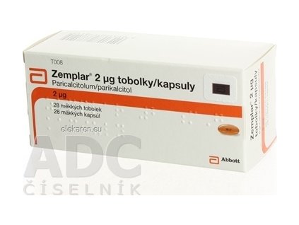 Zemplar 2 mikrogramy mäkké kapsuly - 1x28 ks