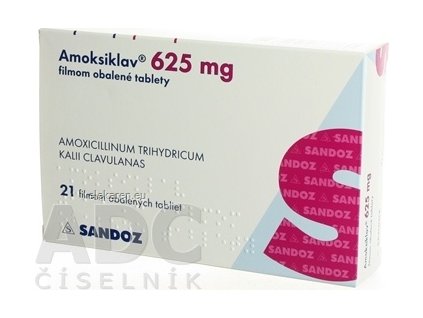 AMOKSIKLAV 625 mg - 1x21 ks