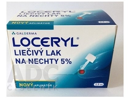 LOCERYL liečivý lak na nechty 5 % - 5 ml