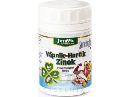 JutaVit Vápnik Horčík Zinok - 1x90 ks