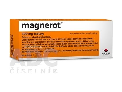 Magnerot 500 mg - 1x50 ks