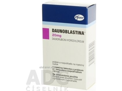 DAUNOBLASTINA PLV IOL 1X20MG+1X10ML