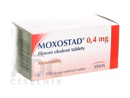 MOXOSTAD 0,4 mg - 1x100 ks