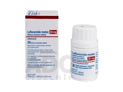 Leflunomide medac 20 mg - 1x30 ks