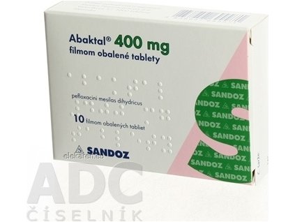 Abaktal 400 mg - 1x10 ks