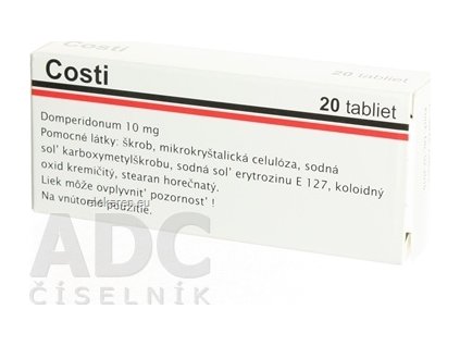 COSTI 10MG TBL 20X10MG