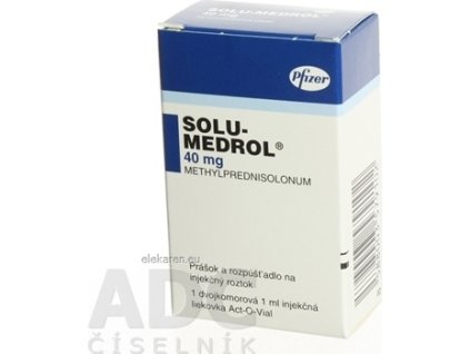 SOLU-MEDROL 40 mg - 1x1 set