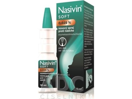 NASIVIN SOFT 0,025 % - 1x10 ml