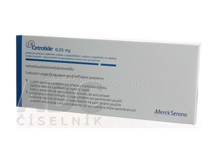 Cetrotide 0,25 mg - 1x1 set