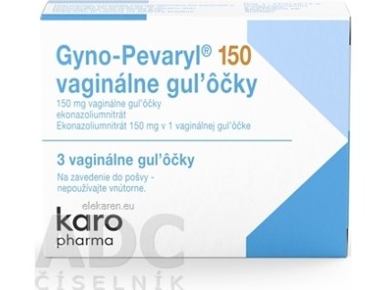 Gyno-Pevaryl 150 vaginálne guľôčky - 1x3 ks