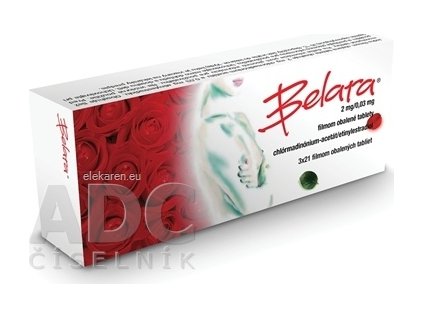 BELARA - tbl flm (blis.PVC/PVDC/Al) 3x21 ks (63 ks)