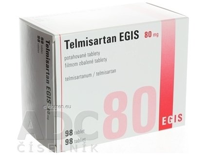 TELMISARTAN EGIS 80MG TBL FLM 98