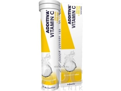 ADDITIVA VITAMÍN C 1000 mg Zitrone - 1x20 ks